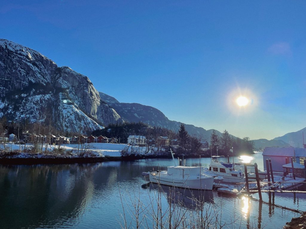 Is Squamish actually an oceanfront town?